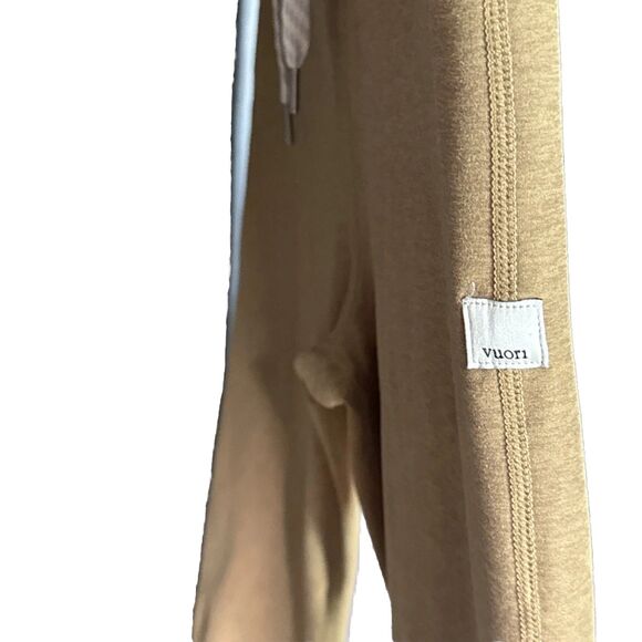 Vuori Size Medium Vibe Elevation Leggings Beige - Picture 7 of 9